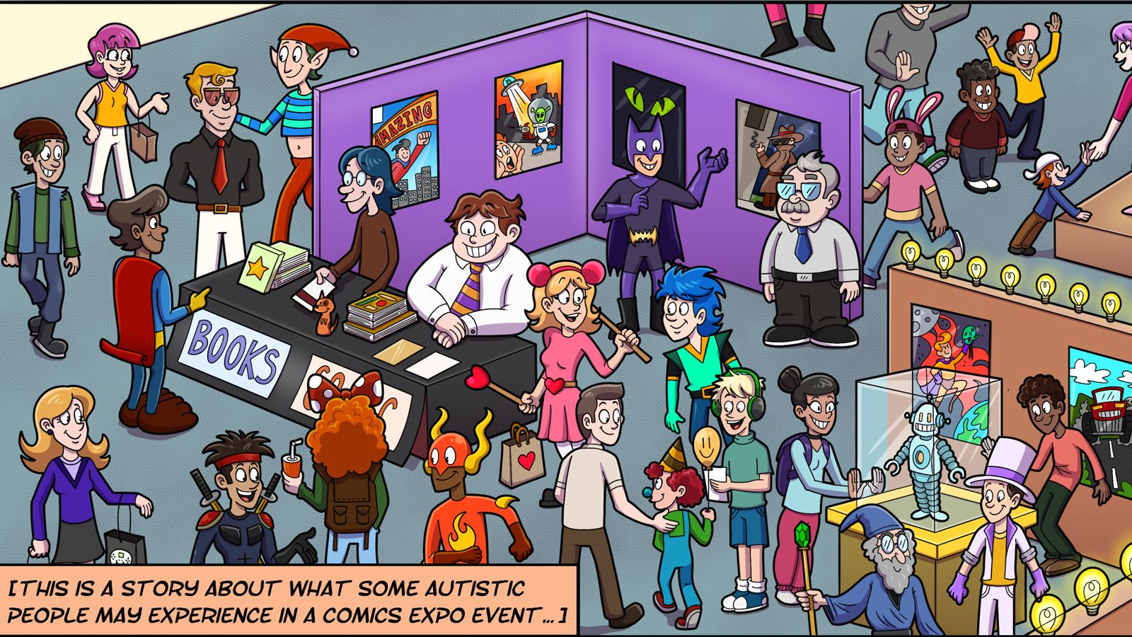 A sample image from the comic