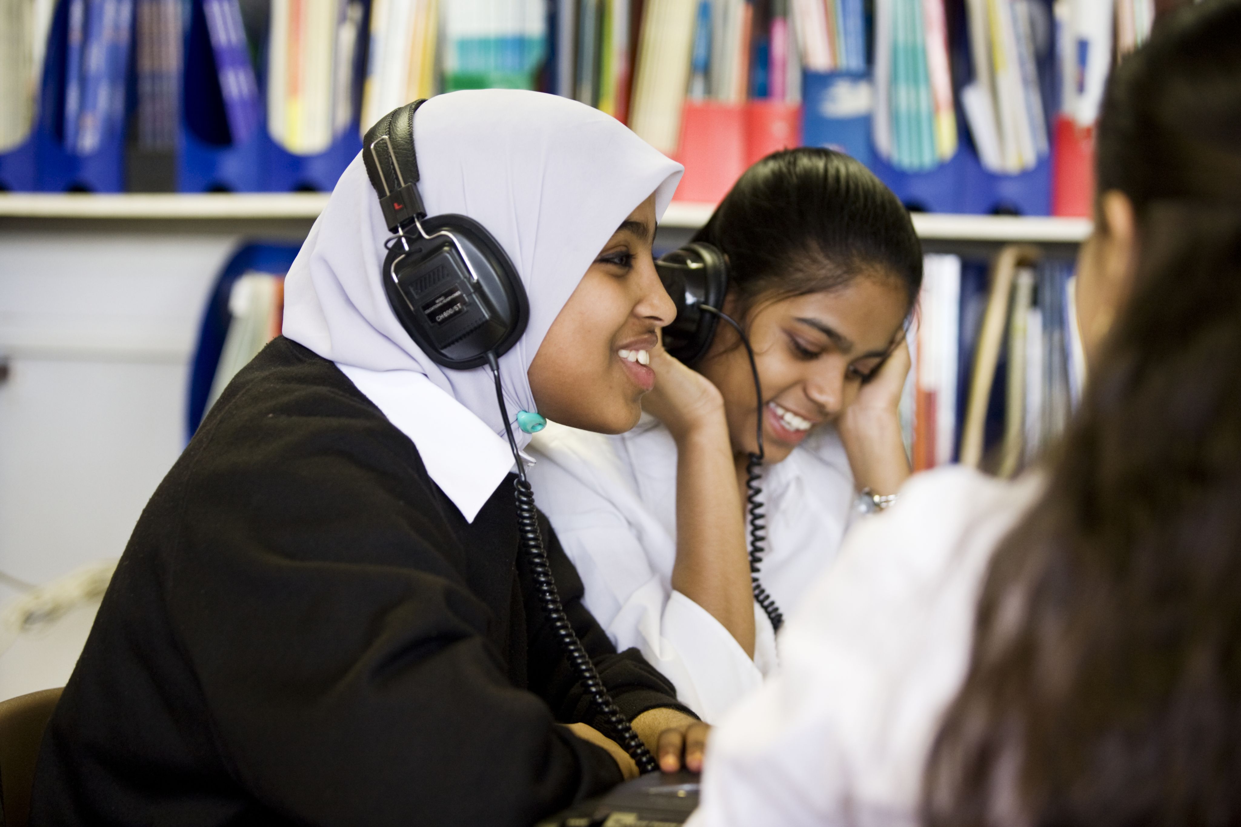 Students in a classroom
