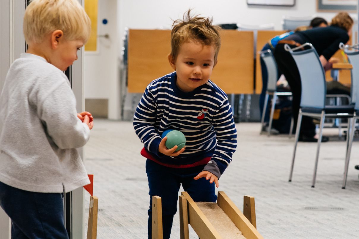 Children playing together